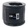 40770 - Kilo de cuerda negra de polipropileno 25 mm, carrete 30kg
