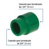 45468 - Reducción de PPR 1-1/4' x 3/4', Foset