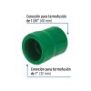 45469 - Reducción de PPR 1-1/4' x 1', Foset