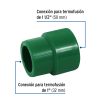 45470 - Reducción de PPR 1-1/2' x 1', Foset