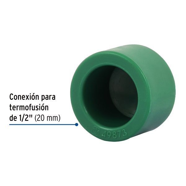49873 - Tapón de PPR 1/2', Foset