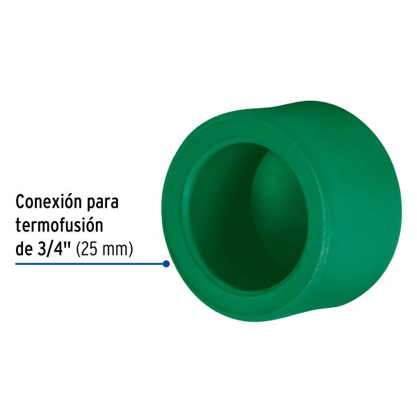 49874 - Tapón de PPR 3/4', Foset