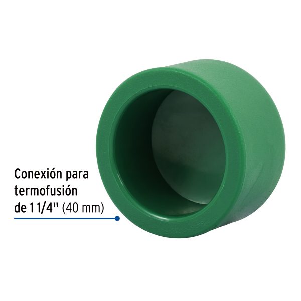 45456 - Tapon de PPR 1-1/4', Foset