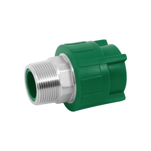 CV-614.jpg 45450 - Adaptador PPR 1-1/4' macho con inserto metálico, Foset