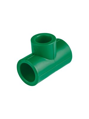 49844 - Tee reducida de PPR 3/4' x 3/4' x 1/2', Foset