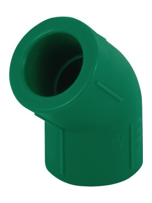 49867 - Codo 45° de PPR, 1/2' (20mm), FOSET