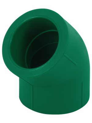 45462 - Codo 45° de PPR, 1-1/4' (40mm), FOSET
