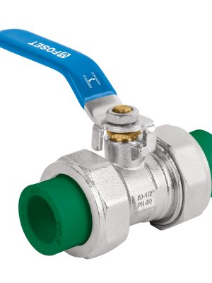 41986 - Válvula de esfera desmontable PPR, 1/2' (20mm), FOSET