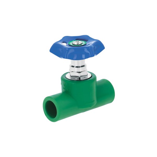 41980 - Válvula de globo PPR, 1/2' (20mm), FOSET