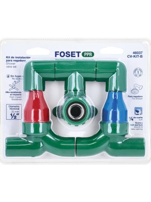 CV-KIT-BE1.jpg 46037 - KIT PPR para instalación regadera, sin manerales, Foset