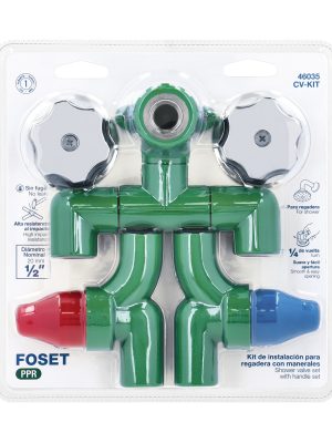 CV-KITE1.jpg 46035 - KIT PPR para instalación regadera, con manerales, Foset