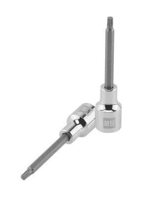 101248 - Dado punta larga bristol M5, cuadro 1/2', Truper