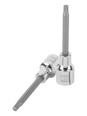 101249 - Dado punta larga bristol M6, cuadro 1/2', Truper