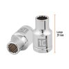 13524 - Dado de 10 mm, 12 puntas, cuadro 1/2', Truper
