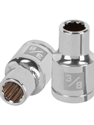 13300 - Dado de 3/8', 12 puntas, cuadro 1/2', Truper