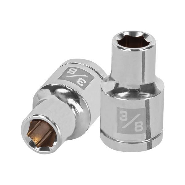 13230 - Dado de 3/8', 6 puntas, cuadro 1/2', Truper