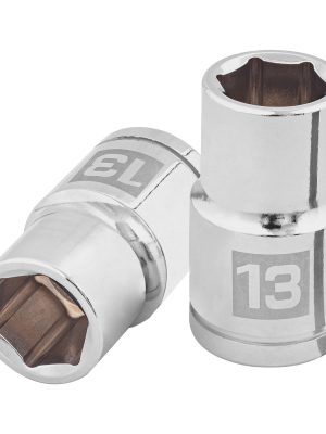 13263 - Dado de 13 mm, 6 puntas, cuadro 1/2', Truper