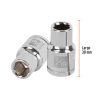 13231 - Dado de 7/16', 6 puntas, cuadro 1/2', Truper