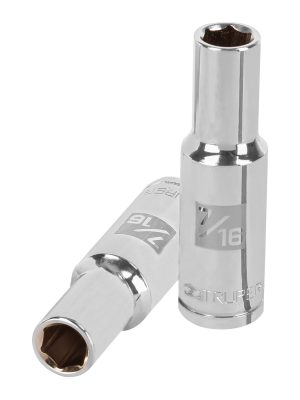 D-1214-HL.jpg 13324 - Dado largo de 7/16', 6 puntas, cuadro 1/2', Truper