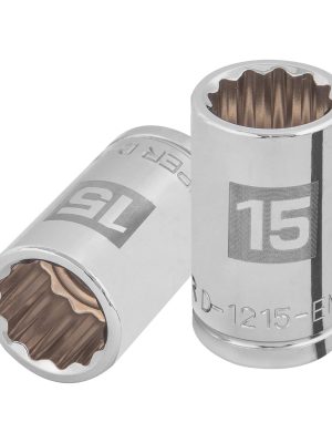 D-1215-EM.jpg 13529 - Dado de 15 mm, 12 puntas, cuadro 1/2', Truper