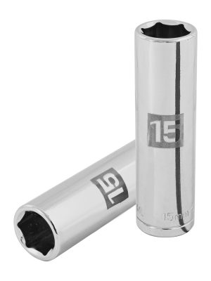 D-1215-ML.jpg 13355 - Dado largo de 15 mm, 6 puntas, cuadro 1/2', Truper