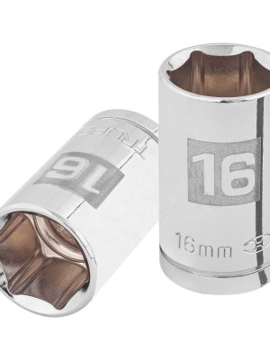 13266 - Dado de 16 mm, 6 puntas, cuadro 1/2', Truper