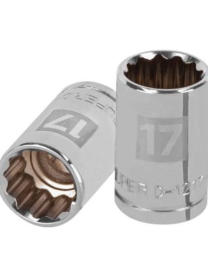 D-1217-EM.jpg 13531 - Dado de 17 mm, 12 puntas, cuadro 1/2', Truper