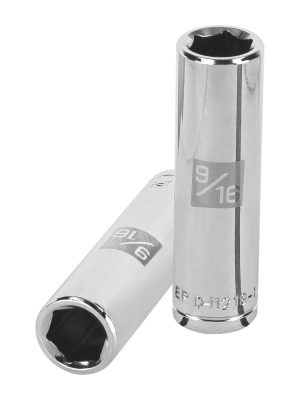 13326 - Dado largo de 9/16', 6 puntas, cuadro 1/2', Truper