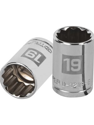 D-1219-EM.jpg 13533 - Dado de 19 mm, 12 puntas, cuadro 1/2', Truper