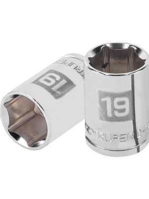 13269 - Dado de 19 mm, 6 puntas, cuadro 1/2', Truper