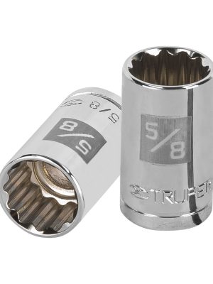 13304 - Dado de 5/8', 12 puntas, cuadro 1/2', Truper