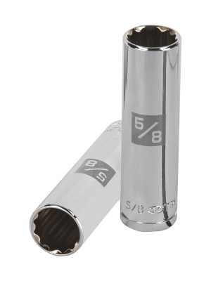 13362 - Dado largo de 5/8', 12 puntas, cuadro 1/2', Truper