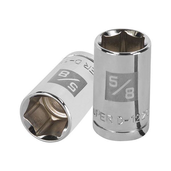 13234 - Dado de 5/8', 6 puntas, cuadro 1/2', Truper