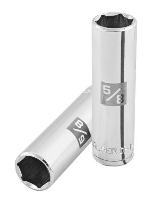 13327 - Dado largo de 5/8', 6 puntas, cuadro 1/2', Truper