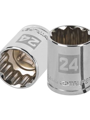 D-1224-EM.jpg 13538 - Dado de 24 mm, 12 puntas, cuadro 1/2', Truper