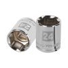13274 - Dado de 24 mm, 6 puntas, cuadro 1/2', Truper