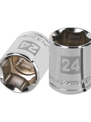 D-1224-M.jpg 13274 - Dado de 24 mm, 6 puntas, cuadro 1/2', Truper