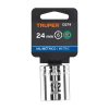 13274 - Dado de 24 mm, 6 puntas, cuadro 1/2', Truper