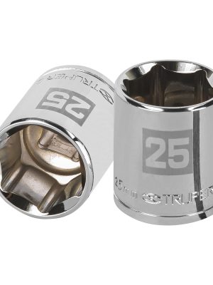 13275 - Dado de 25 mm, 6 puntas, cuadro 1/2', Truper