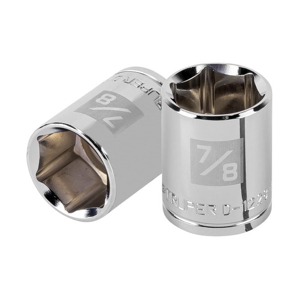 13238 - Dado de 7/8', 6 puntas, cuadro 1/2', Truper