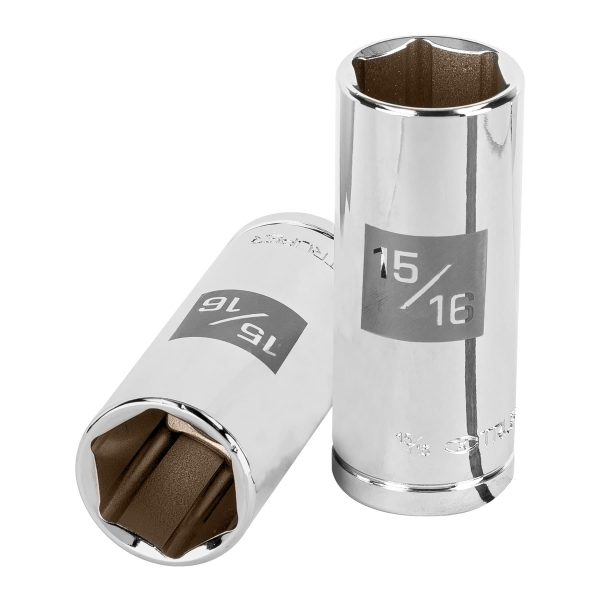 13332 - Dado largo de 15/16', 6 puntas, cuadro 1/2', Truper