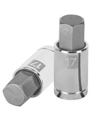 13286 - Dado punta hexagonal de 17 mm, cuadro 1/2', Truper