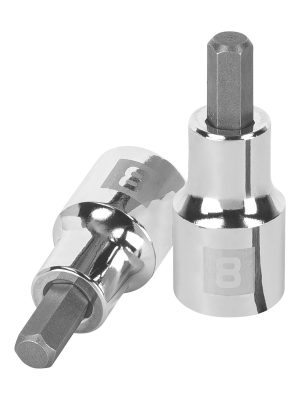 13282 - Dado punta hexagonal de 8 mm, cuadro 1/2', Truper