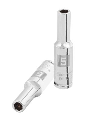 D-1405-LM.jpg 100969 - Dado largo de 5 mm, 6 puntas, cuadro 1/4', Truper