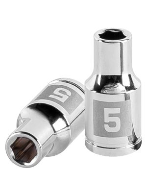 D-1405-M.jpg 13167 - Dado de 5 mm, 6 puntas, cuadro 1/4', Truper