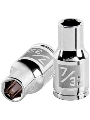 13155 - Dado de 7/32', 6 puntas, cuadro 1/4', Truper