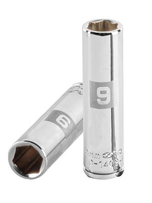 13203 - Dado largo de 9 mm, 6 puntas, cuadro 1/4', Truper