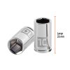 13172 - Dado de 10 mm, 6 puntas, cuadro 1/4', Truper