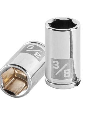 13160 - Dado de 3/8', 6 puntas, cuadro 1/4', Truper