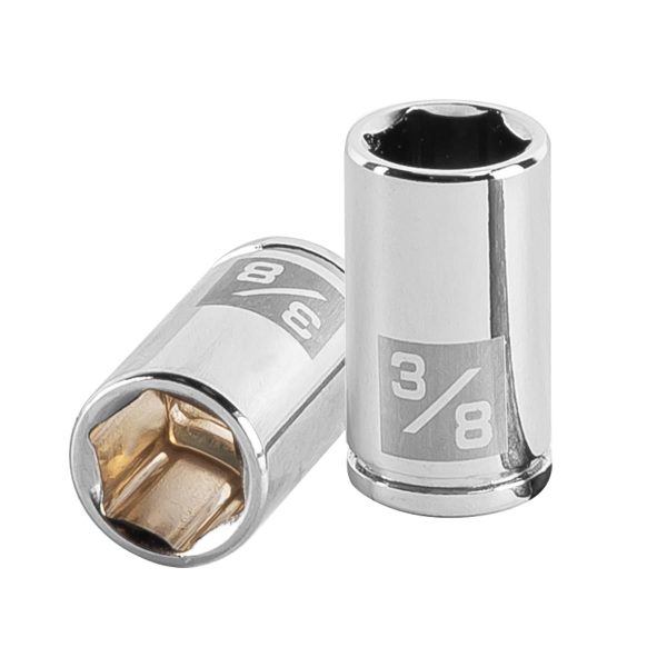 13160 - Dado de 3/8', 6 puntas, cuadro 1/4', Truper